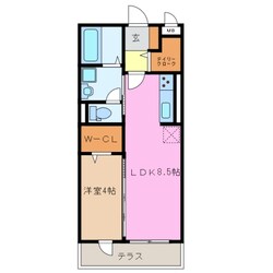 新正駅 徒歩13分 1階の物件間取画像